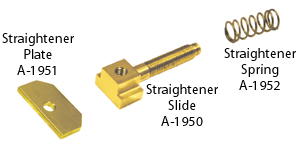 Straightener Plate, Slide and Spring