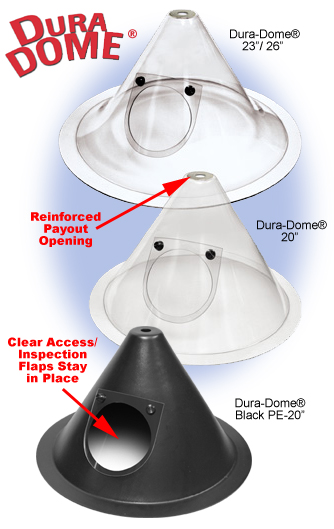 round base dura domes