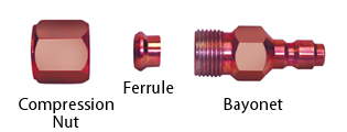 QCC-HD Connector (3 pieces)